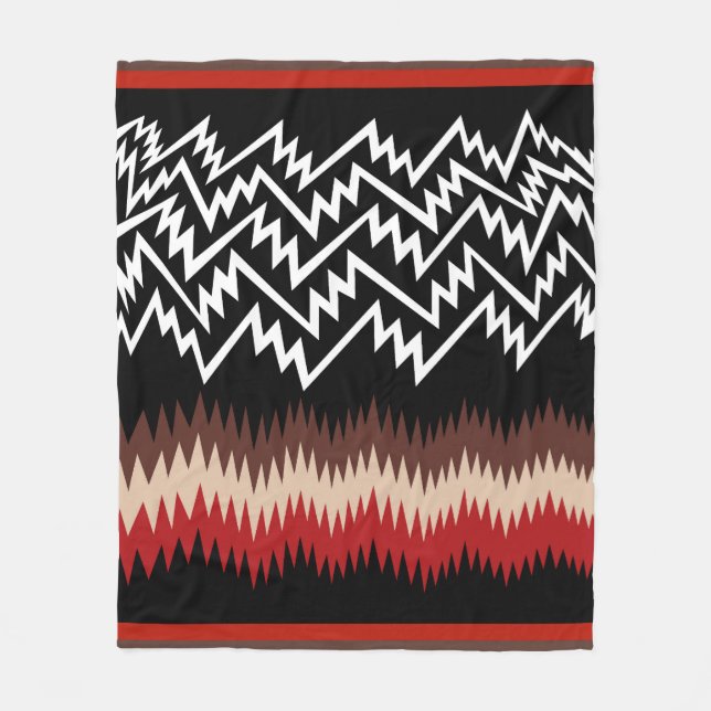 Cobertor De Velo Navajo Blanket Design 9 (Frente)