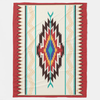 Cobertor De Velo Navajo Fleece Blanket