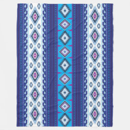 Cobertor De Velo Navajo Pattern Design-11 Blanket