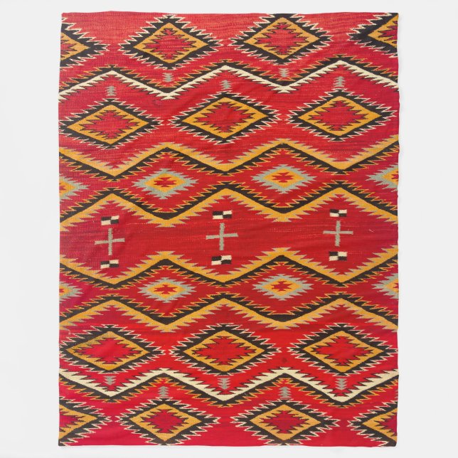 COBERTOR DE VELO NAVAJO SADDLE BLANKET 1910 REPRINT (Frente)