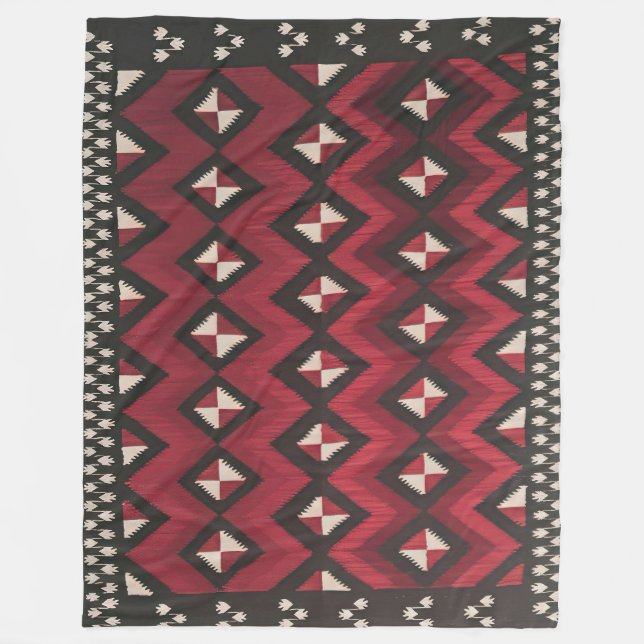 COBERTOR DE VELO NAVAJO SADDLE BLANKET REPRINT FROM 1920 (Frente)