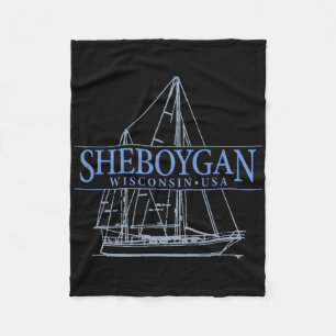 Cobertor De Velo Navegação Antiga Sheboygan Wisconsin