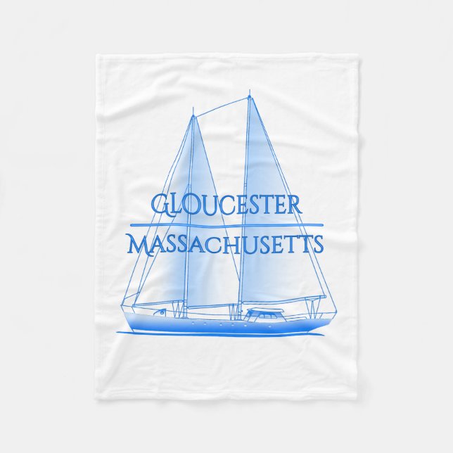 Cobertor De Velo Navegador Marítimo Costeiro de Gloucester (Frente)
