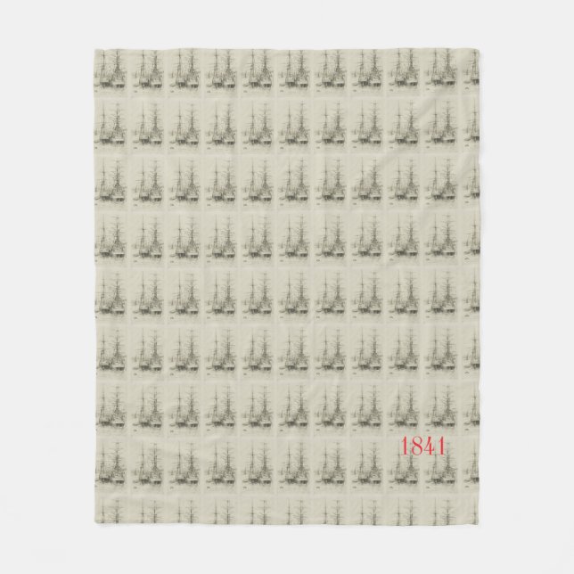 Cobertor De Velo navegando em 1841 (Frente)