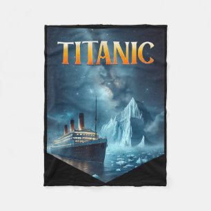 Cobertor De Velo Navio Cruzeiro Titanic Iceberg 1912 Rms Viagem Hom