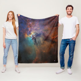 Cobertor De Velo Nebulosa de Lagoa (Imagem Espacial Astronômica) (U