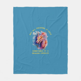 Cobertor De Velo Nem todo tesouro é Dourado Dragão Cudles Blanket