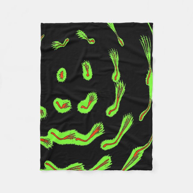 Cobertor De Velo Neon Cometflare Fleece Blanket (Frente)