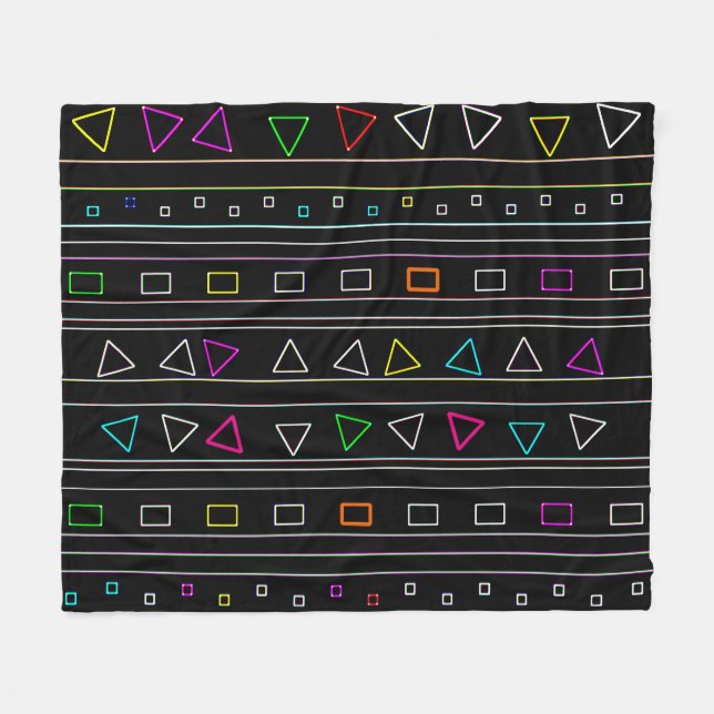 Cobertor De Velo Neon Fiesta Fleece Blanket (Frente (Horizontal))