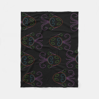 Cobertor De Velo Neon Fish