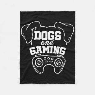 Cobertor De Velo Nerd De Jogo Jogador De Vídeo Para Cães E Jogos