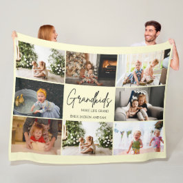 Cobertor De Velo Netos Mínimos Tornam a Vida Grande Colagem de Foto