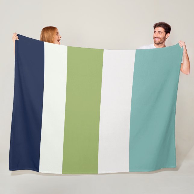 Cobertor De Velo Netuno, Seashell, Greve Verde e Marinho (In Situ)