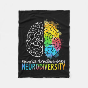Cobertor De Velo NeuroDiversidade Autismo Espectro Asd Arco-Íris Br