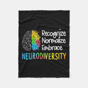 Cobertor De Velo NeuroDiversidade Autismo Espectro Asd Arco-Íris Br