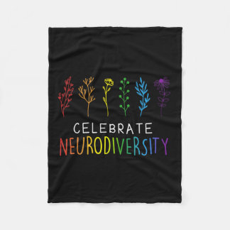 Cobertor De Velo Neurodiversidade Saúde Mental Sensibilização 1