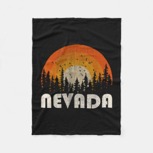 Cobertor De Velo Nevada - natureza engraçada vintage caminhada 60s