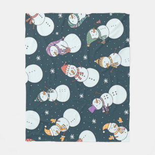 Cobertor De Velo Neve Natal: Vintage Snowfall Charm.