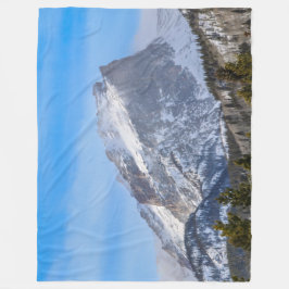 Cobertor De Velo Neve Rocky Mountain Top Fleece Blanket
