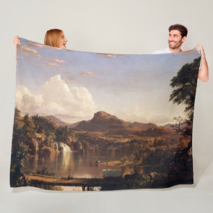 Cobertor De Velo New England Scenery Frederic Edwin Church