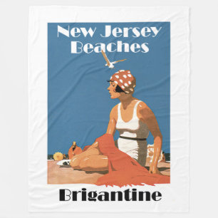 Cobertor De Velo New-jersey encalha o Brigantine do ~