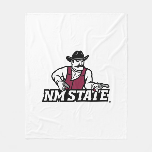 Cobertor De Velo New Mexico State Aggies (Frente)