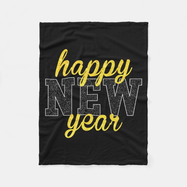 Cobertor De Velo New Years Eve Party Supplies Nye Matching Happy Ne (Frente)