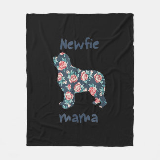 Cobertor De Velo Newfie mama | Mãe de cão da Terra Nova presente
