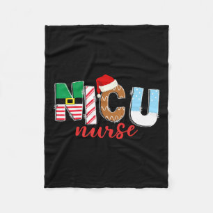 Cobertor De Velo Nicu Christmas Nicu Enfermeira Xmas Festa Nicu Enf