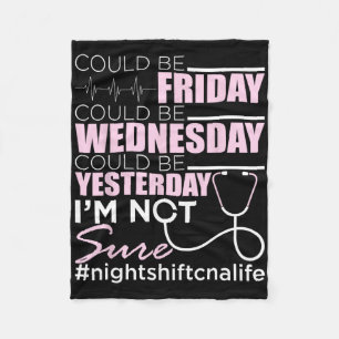 Cobertor De Velo Night Shift Cna Life - Certified Nu
