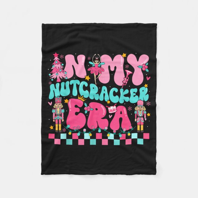 Cobertor De Velo Nk In My Nutcracker Era Nutcracker Squad Christmas (Frente)