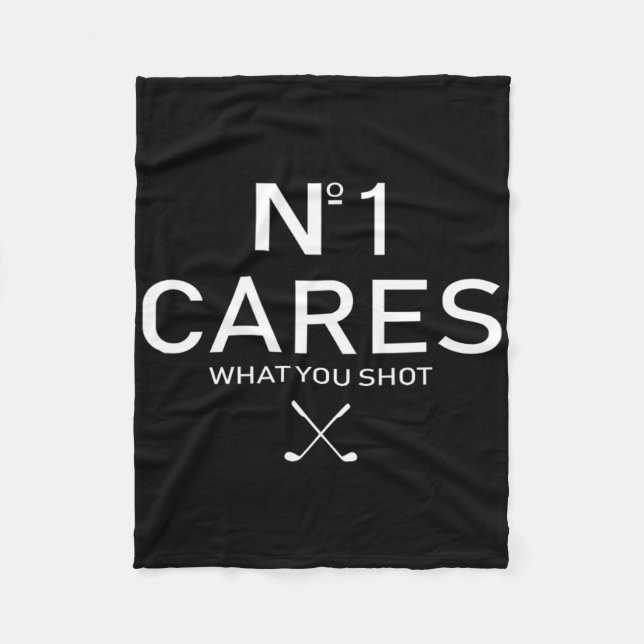 Cobertor De Velo No 1 Cares What You Shot  (Frente)