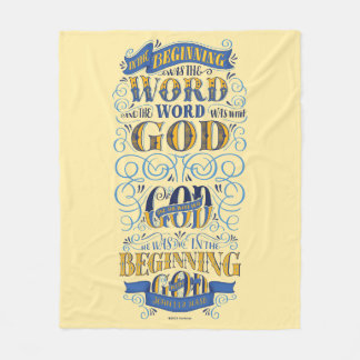 Cobertor De Velo No começo era a palavra