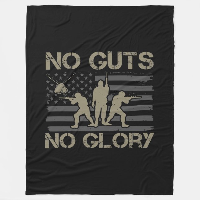 Cobertor De Velo No Guts No Glory (Frente)