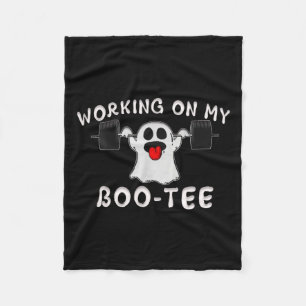 Cobertor De Velo No meu ginásio de trabalho do Tee Halloween