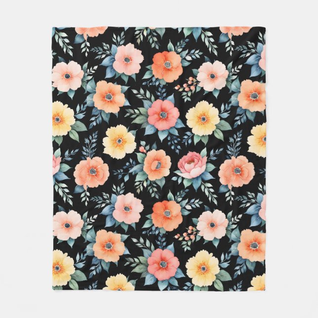 Cobertor De Velo Nocturnal Bloomscape (Frente)