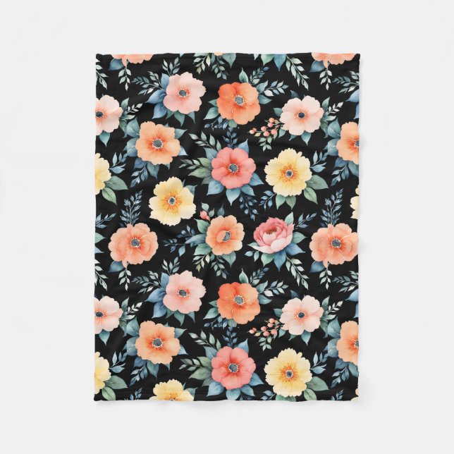 Cobertor De Velo Nocturnal Bloomscape (Frente)