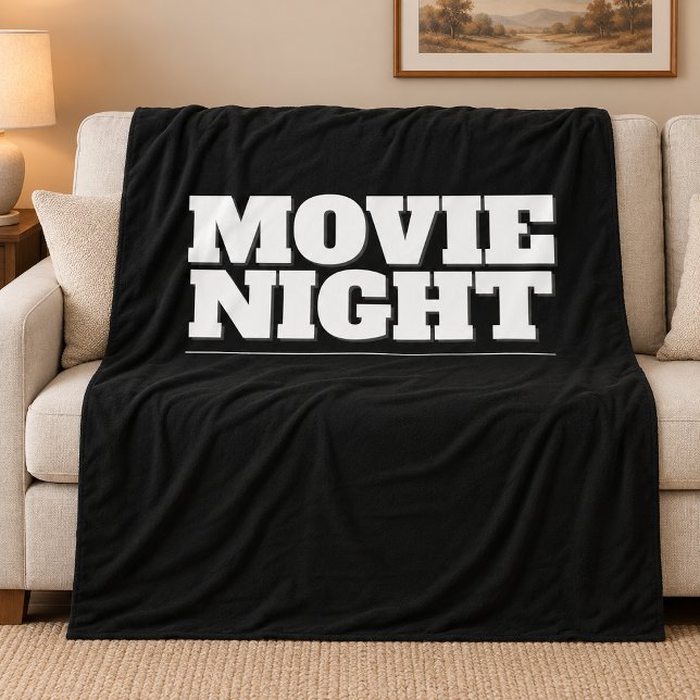 Cobertor De Velo Noite de Filme (Criador carregado)