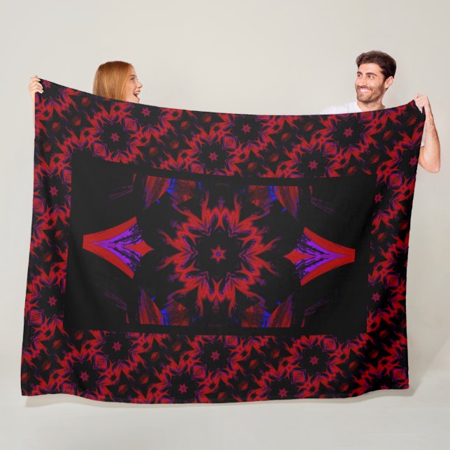 Cobertor De Velo Noite de Lotus Fleece Blanket (In Situ)