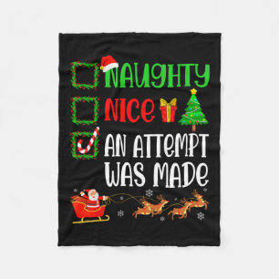 Cobertor De Velo Noite De Natal Bela, Uma Tentativa Foi Engraçada X
