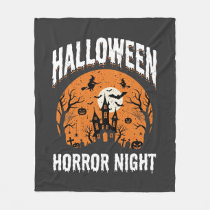 Cobertor De Velo Noite de Terror do Halloween Castelo Assombrado Vi