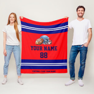 Cobertor De Velo Noite personalizada de Mais velho de futebol