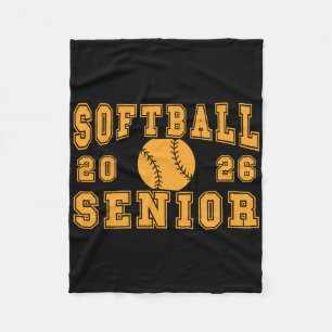 Cobertor De Velo Noite Sênior de Softbol Sênior de Softbol Graduado