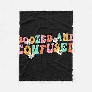 Cobertor De Velo Noiva Embriagada e Confusa Dama de Honra Groovy De