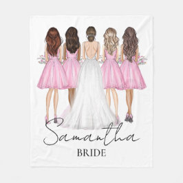 Cobertor De Velo Noiva Personalizada Presente Nome Personalizado