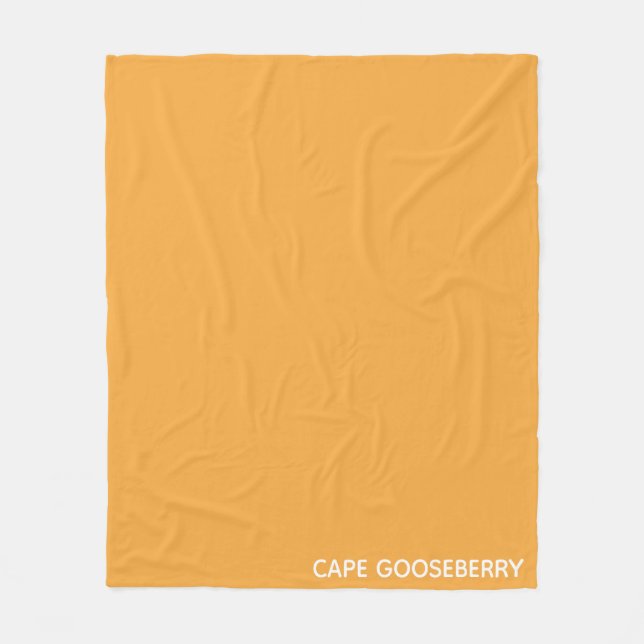 Cobertor De Velo Nome amarelo de Cape Gooseberry (Frente)