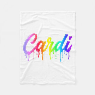 Cobertor De Velo Nome Cardi Primeiro Chuva Colorida Homens Mulheres