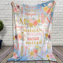 Nome da Colagem Personalizada Floral