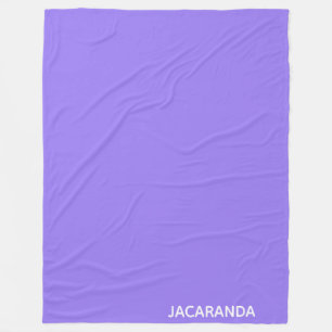 Cobertor De Velo Nome da cor roxa de Jacaranda