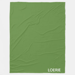 Cobertor De Velo Nome da cor verde da Loerie